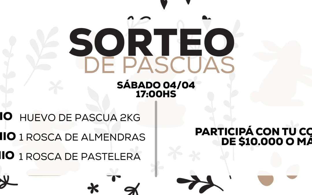 SORTEO PASCUAS